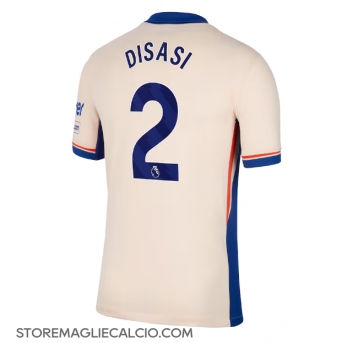 Chelsea Axel Disasi #2 Maglia Gara Trasferta Repliche 2024-25